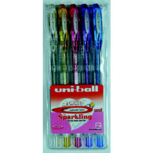 UNI-BALL  Signo Sparkling            1mm UM-120SP. 5 Farben                  Etui