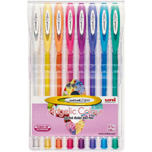 UNI-BALL  Signo Angelic            0.7mm UM120AC8C 8 Farben                  Etui