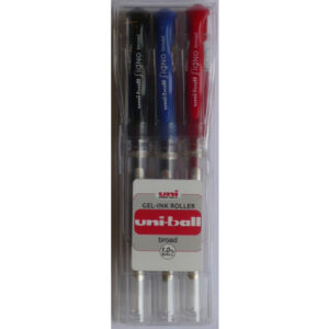 UNI-BALL  Signo broad                1mm UM153.3C  3 Farben                  Etui