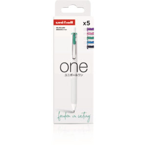 UNI-BALL  Gel-Roller ONE           0.7mm UMNS/07/5 electric colors