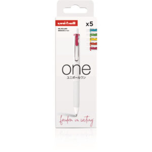 UNI-BALL  Gel-Roller ONE           0.7mm UMNS/07/5 neon colors