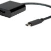 VALUE     USB-C 3.1 - HDMI Adapter 12.99.321 Black,  ST/BU, 2160p,     10cm – Bild 2