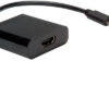 VALUE     USB-C 3.1 - HDMI Adapter 12.99.321 Black,  ST/BU, 2160p,     10cm – Bild 3
