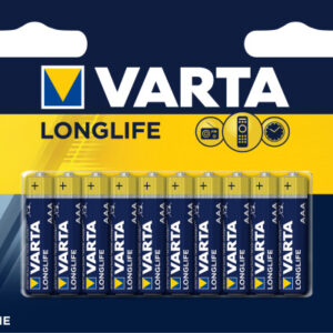 VARTA     Batterie 410310146 Longlife, AAA/LR03, 10 Stück
