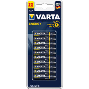 VARTA     Batterie 410322963 Energy, AAA/LR03, 30 Stück