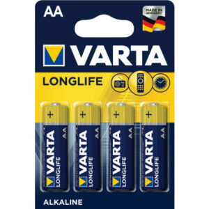 VARTA     Batterie 410610141 Longlife, AA/LR06, 4 Stück