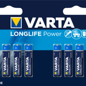 VARTA     Batterie Longlife Power 490312141 AAA/LR03, 8 Stück