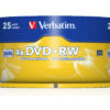 VERBATIM  DVD+RW  Spindle          4.7GB 43489     4x                      25 Pcs – Bild 3