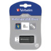 VERBATIM  USB-Drive Pin Stripe       8GB 49062     black – Bild 2
