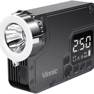 VINNIC    3 in 1 Jumpstarter Air Pump VPCA-A9BK Black