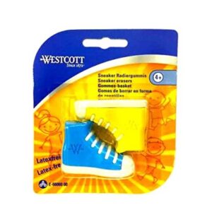 WESTCOTT  Radierer Sneaker E-6606000 farbig ass.            2 Stück