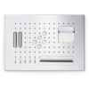 ZELLER    Memoboard Edelstahl   50x35 cm 11125     silber, mit Utensielien – Bild 3