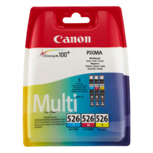 CANON     Photo Value Pack         CMYBK CLI-526PVPiP 4850   4x9ml,50 Bl. 10x15cm