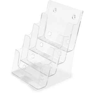 DEFLECTO  Prospekthalter Docuholder   A5 77901     hoch, 4 Fächer