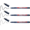 EDDING    Profipen 1800            0,1mm 1800-E3   schwarz                3 Stück – Bild 2