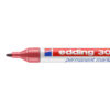 EDDING    Permanent Marker 3000  1,5-3mm 3000-19   karmin – Bild 2