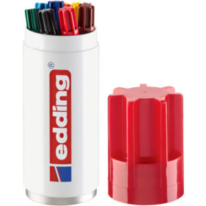 EDDING    Permanent Marker 3000  1,5-3mm 3000-BOX8 8 Farben, Dose
