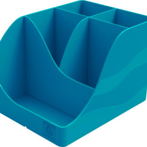 EXACOMPTA Stifteköcher Neo Deco 69528D    blau                  5 Fächer