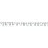 GBC       Drahtbinderücken 12mm       A4 IB161230  silber, 21 Ringe     100 Stück – Bild 2