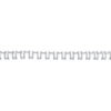 GBC       Drahtbinderücken 14mm       A4 IB161438  silber, 21 Ringe     100 Stück – Bild 2