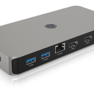 ICY BOX   USB4 DockingStation IBDK2880C 2x8K HDMI, 3x USB-A 1x USB-C