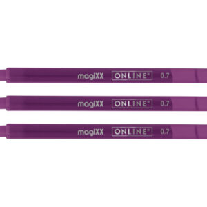 ONLINE    Gel-Mine MagiXX          0.7mm 40163/3   lilac, Tag-Bag         3 Stück