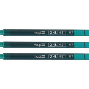 ONLINE    Gel-Mine MagiXX          0.7mm 40164/3   türkis, Tag-Bag        3 Stück