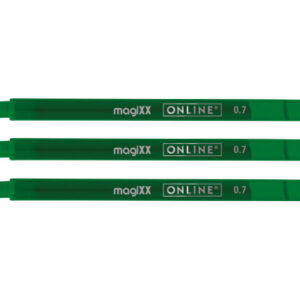 ONLINE    Gel-Mine MagiXX          0.7mm 40165/3   grün, Tag-Bag          3 Stück