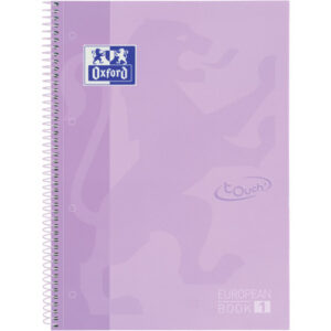 OXFORD    Spiralbuch                 A4+ 400138325 liniert pastelllila   80 Blatt