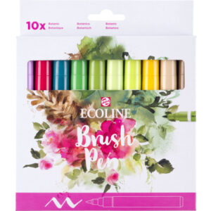 TALENS    Ecoline Brush Pen Set 11509814  ass. Botanic          10 Stück