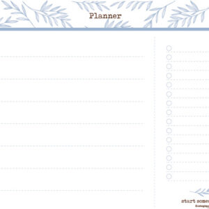 ANCOR     Schreibtischplanner    40x30cm 116144    ECOLOGIQUE, Leaf