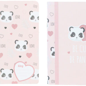 ANCOR     Notizheft                   A4 117073    B'LOG CUTE PANDA,liniert 48 B.