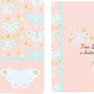 ANCOR     Notizheft                   A4 118056    B'LOG BUTTERFLIES,liniert 48B.