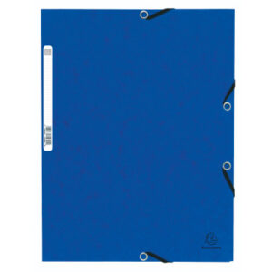 EXACOMPTA Gummibandmappe             A4+ 55302E    blau                    manila