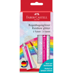 FABER-CA. Regenbogenglitzer 125089    Glitzergel             2 Tuben