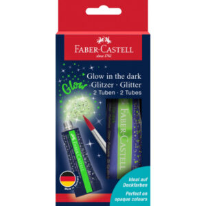 FABER-CA. Glow in the dark 125092    Glitzergel             2 Tuben