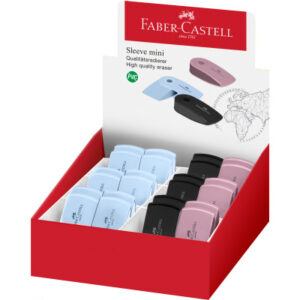 FABER-CA. Radierer Sleeve Mini 182477    assortiert