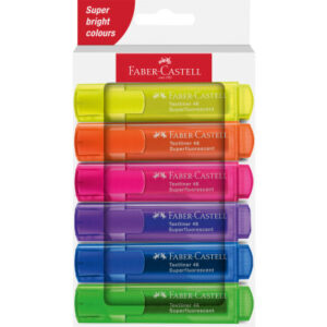 FABER-CA. Textmarker TL 46 254646    Superfluor             6 Stück