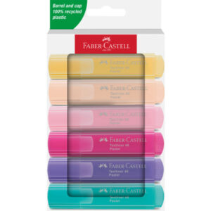 FABER-CA. Textmarker TL 46 254656    Pastell                6 Stück