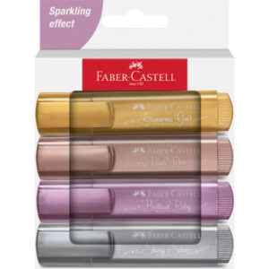 FABER-CA. Textmarker TL 46 254674    Metallic               4 Stück