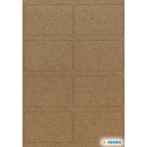HERMA     Etiketten Home         25x40mm 15751     aus Silphie-Papier    32 Stück