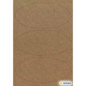 HERMA     Etiketten Home         76x35mm 15753     aus Silphie-Papier    12 Stück