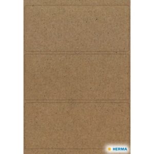 HERMA     Etiketten Home         82x36mm 15754     aus Silphie-Papier    12 Stück