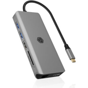 ICY BOX   Mobile DockingStation IB-DK4061 2xHDMI,USB-C&A,GBit,PD 100W