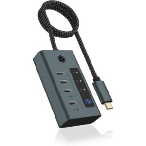 ICY BOX   USB-C - 4-Port Hub IBHUB1454 3x 3.2 Gen2, 1x PD 20W