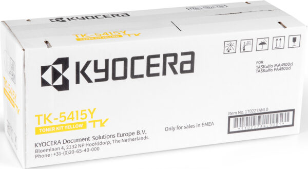 KYOCERA   Toner-Modul             yellow TK-5415Y  Taskalfa MA 4500ci   13'000 S.