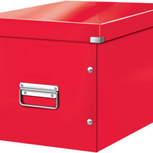 LEITZ     Click&Store WOW Cube-Box L 61080026  rot              320x310x360mm