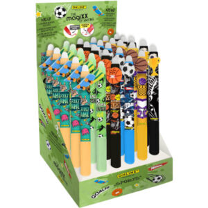 ONLINE    Gelschreiber magiXX Fun Sports 35388/30  Display, assortiert   30 Stück