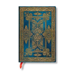 PAPERBLAN Notizbuch Blue Luxe       Mini PB9593-4  liniert, blau       176 Seiten