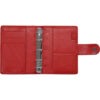 SUCCES    Agenda Mini Ringbuch Cadiz 84136545U Leder rot           9.5x12.5cm – Bild 2
